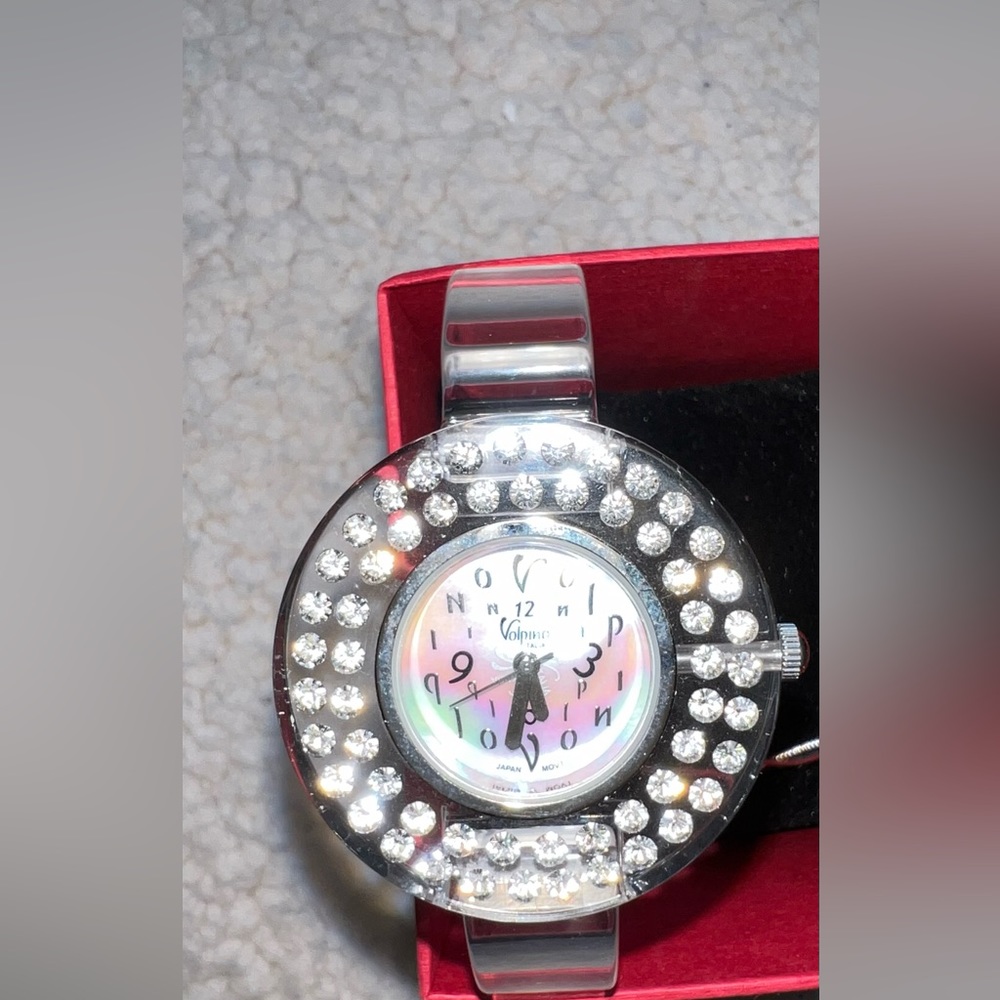 NIB Volpino Crystal Watch